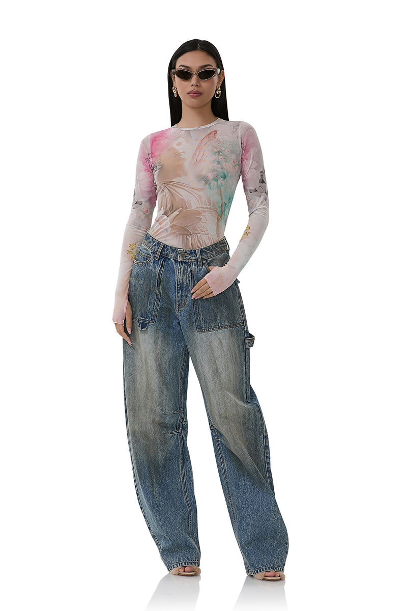 Kaylee Top - Spring Statue – AFRM