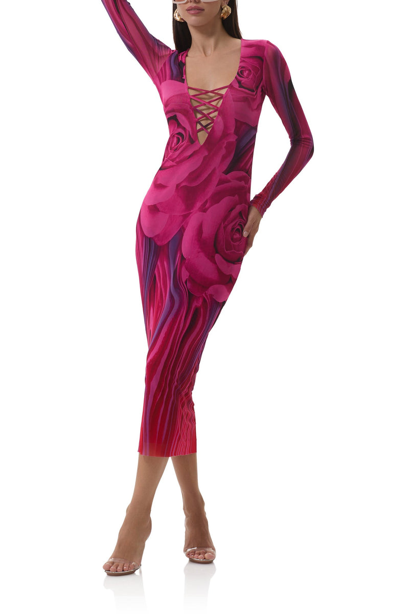 cambria-dress-fuchsia-rose – AFRM