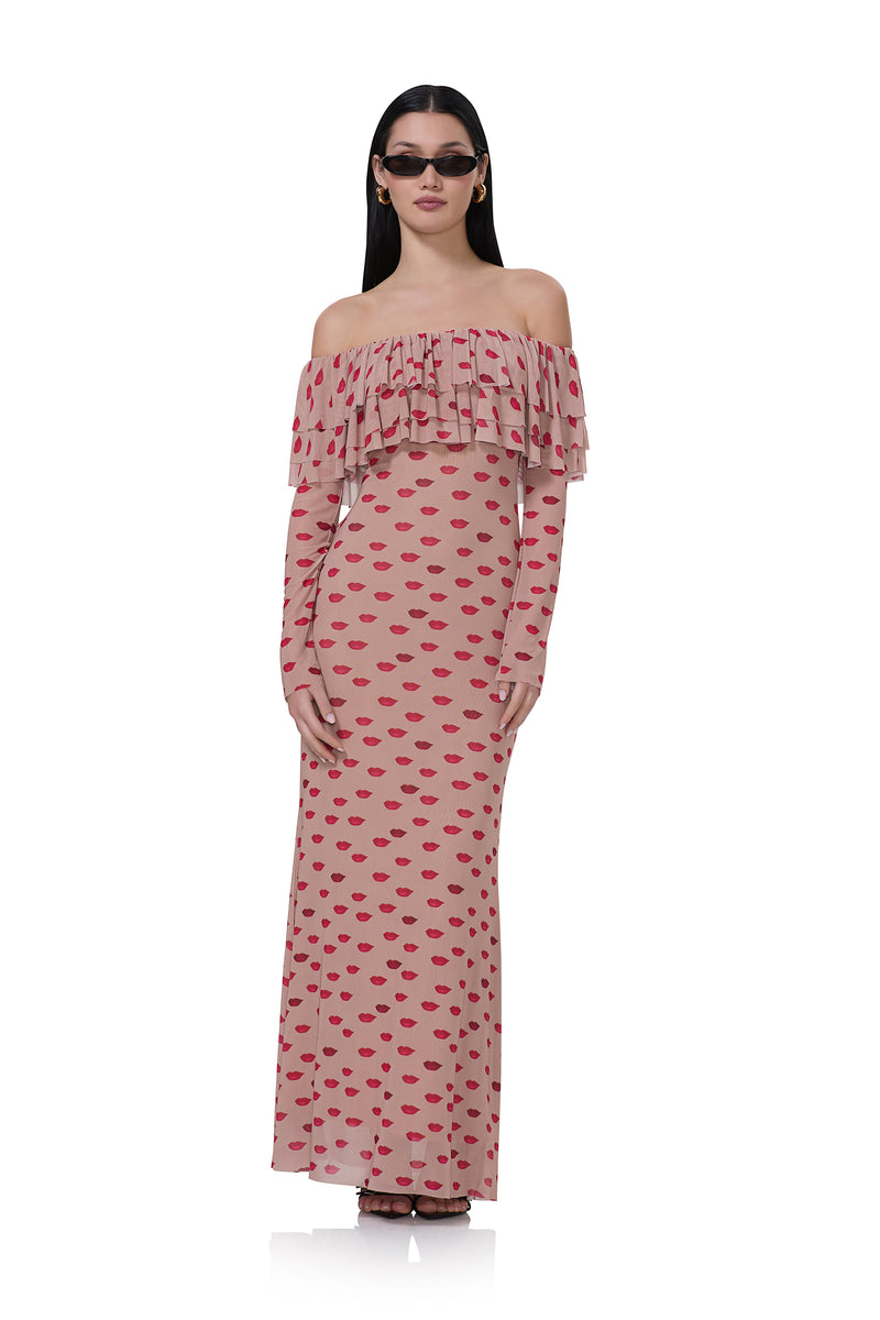 Dahlia Dress - Almond Kiss – AFRM