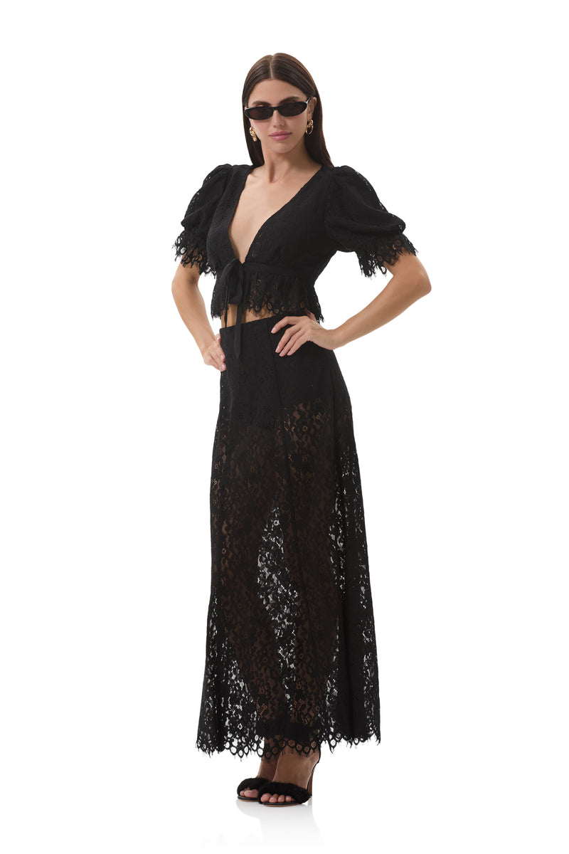 Oxford Skirt - Noir – AFRM