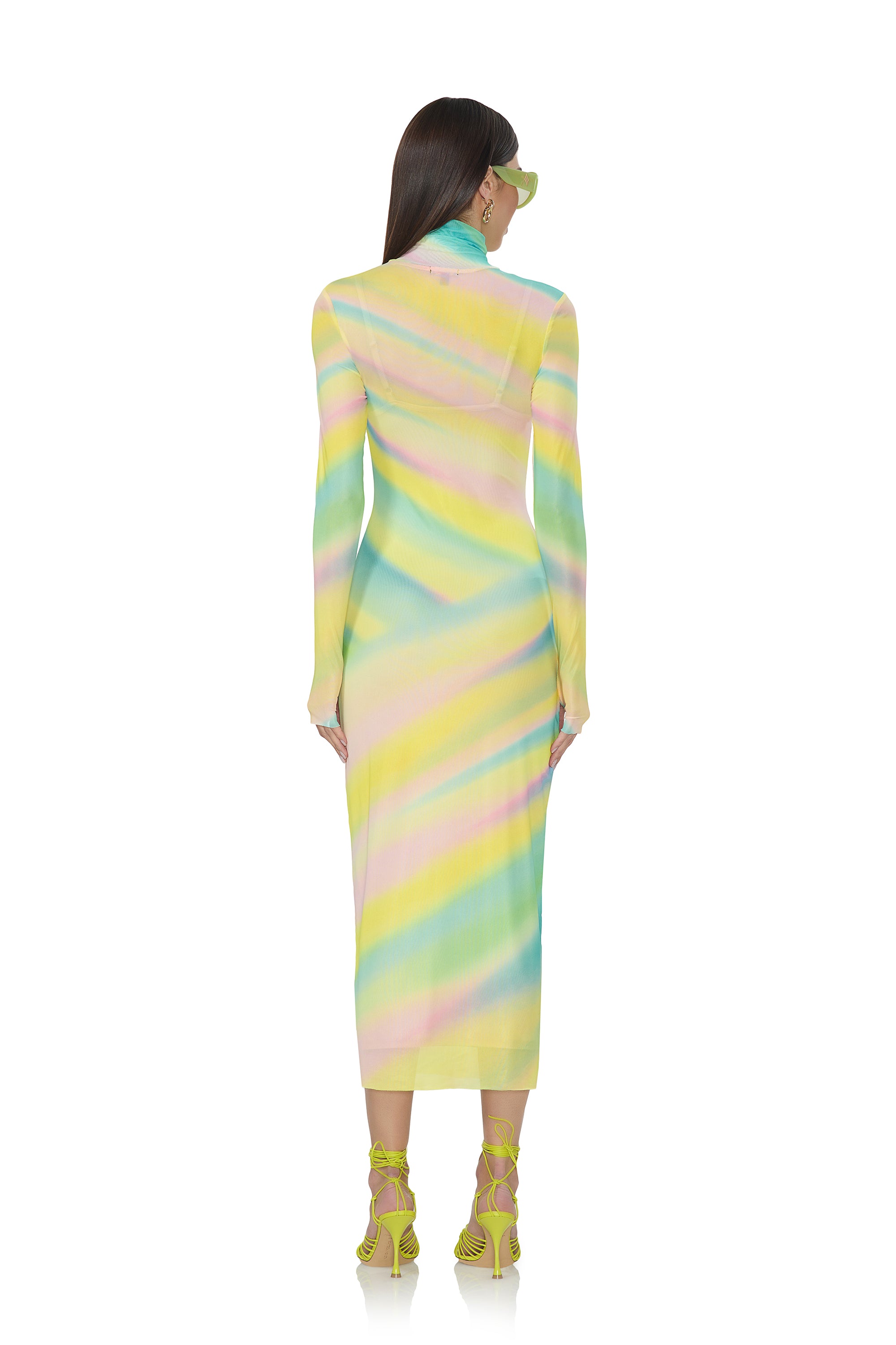 Shailene Dress - Rainbow Stripe AD019902VFB25 / Rainbow Stripe / 1x Shailene Dress - Rainbow Stripe AD019902VFB25 / Rainbow Stripe / 1x