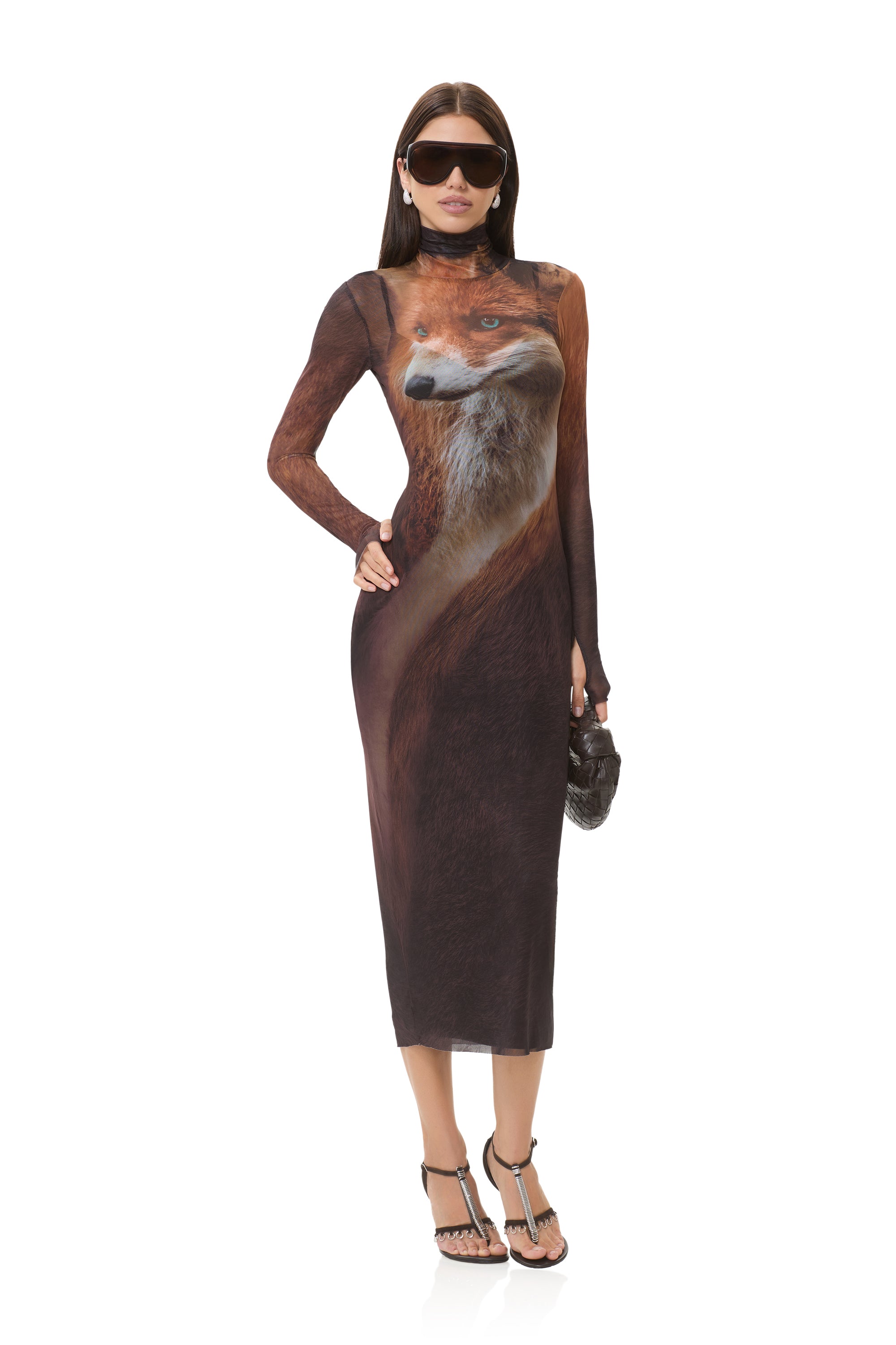 Shailene Dress - Foxy Face AD019902VNV25 / Foxy Face / XL Shailene Dress - Foxy Face AD019902VNV25 / Foxy Face / XL