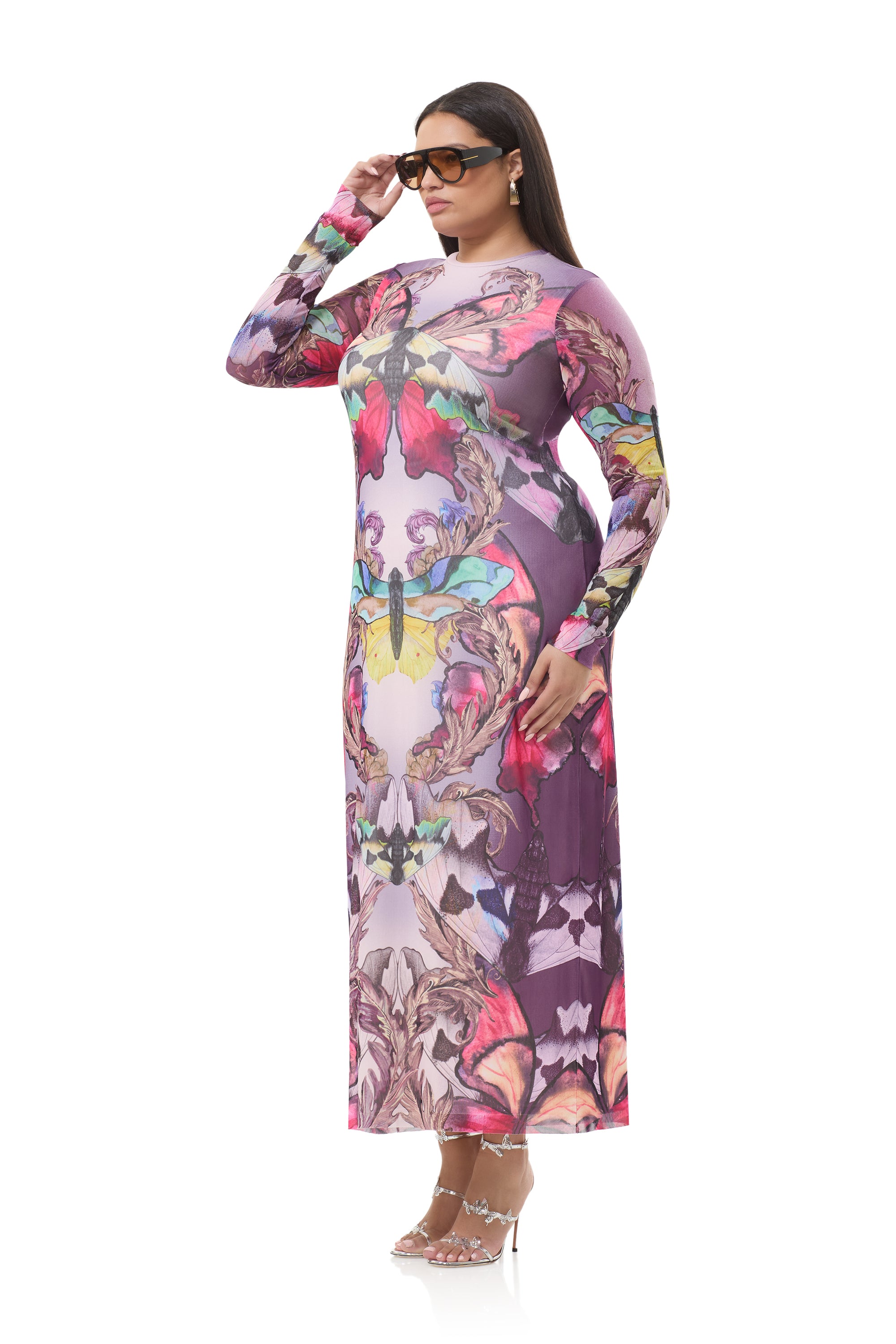 didi maxi dress US 6 / BLACK AND WHITE