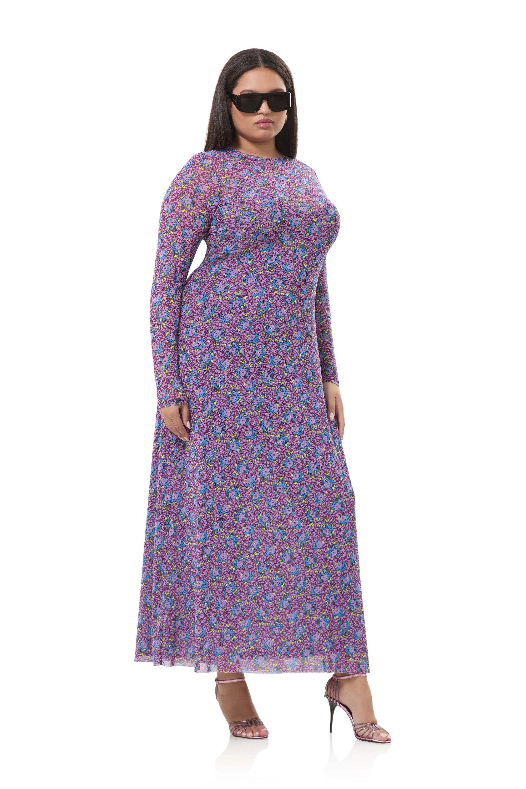 Paola Dress - Retro Ditsy AD021234FB26 / Retro Ditsy / XL Paola Dress - Retro Ditsy AD021234FB26 / Retro Ditsy / XL