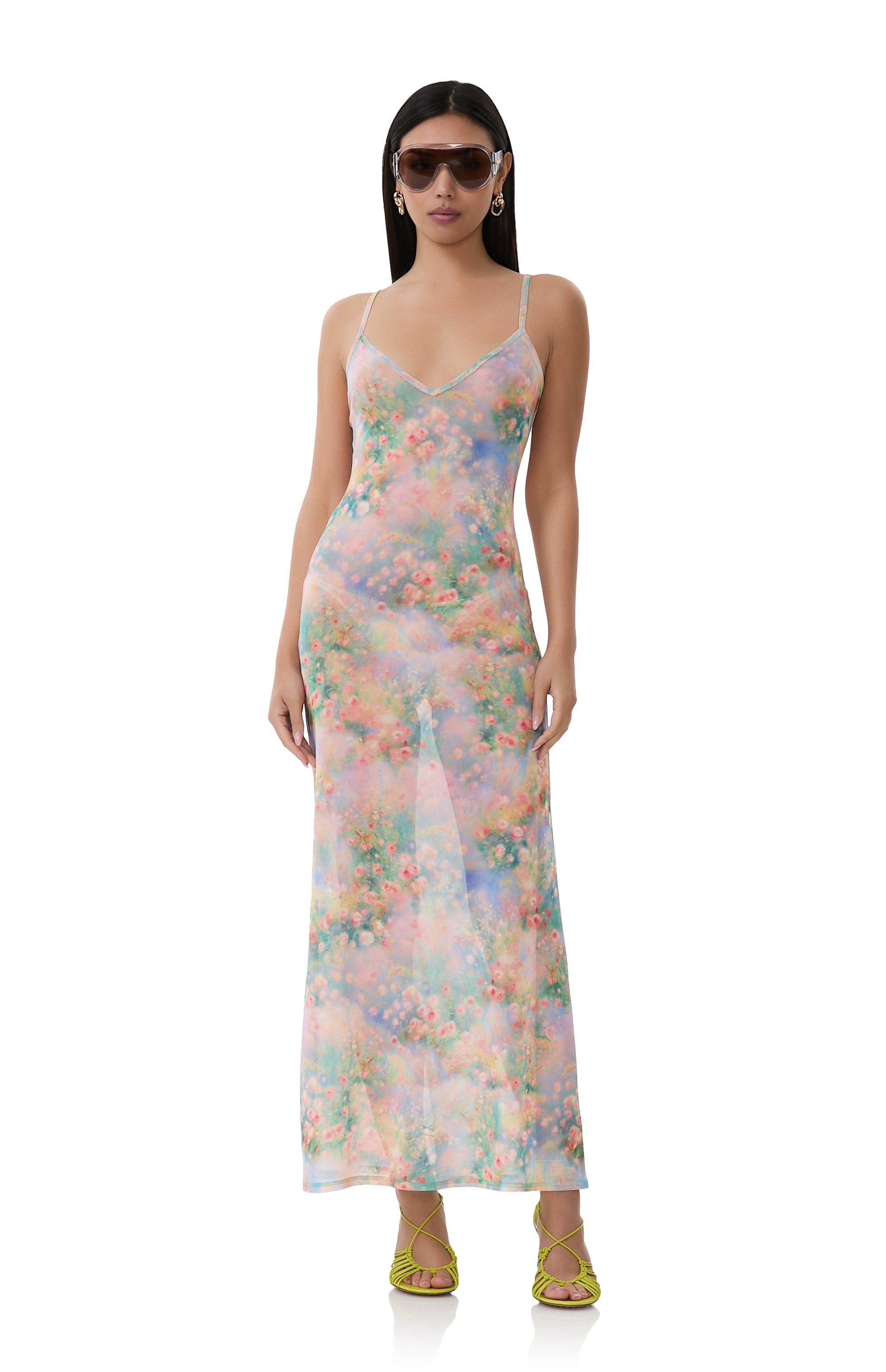 Paola Dress - Fog Field AD021234MA25 / Fog Field / XXL Paola Dress - Fog Field AD021234MA25 / Fog Field / XXL