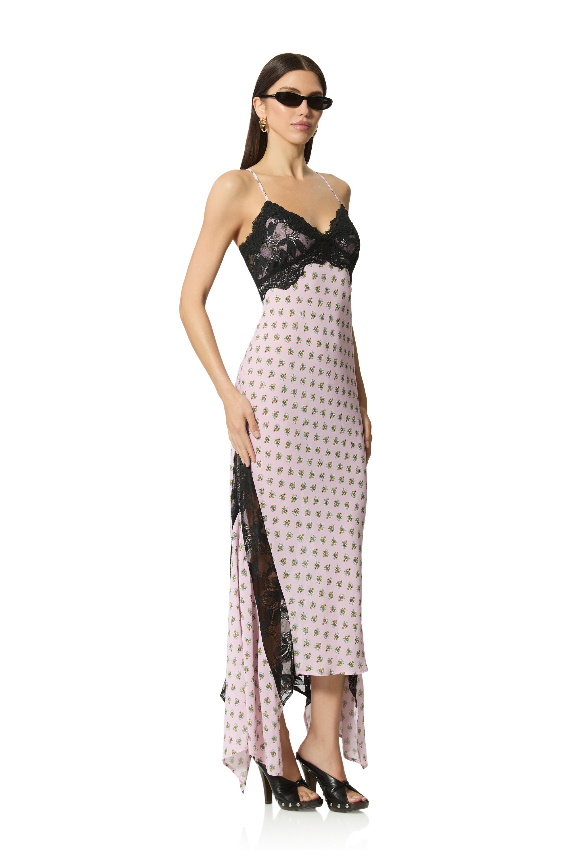 vince dresses Gingham Cotton-Silk Tie Smocked Dress in 100% acetate Women's Draped Satin Cowl-Neck Dress,