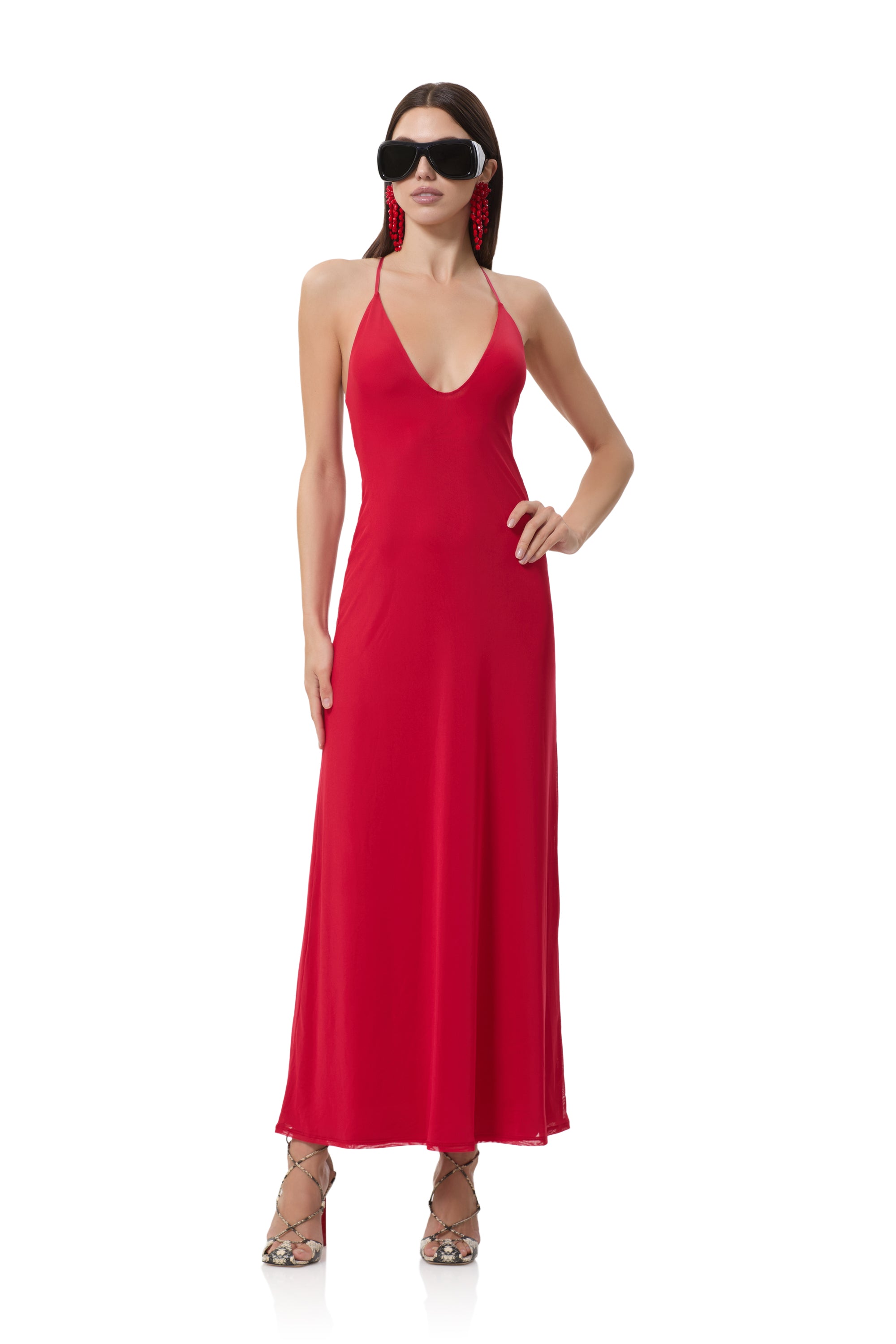 Romy Dress - Kiss Red AD021531 / Kiss Red / S Romy Dress - Kiss Red AD021531 / Kiss Red / S