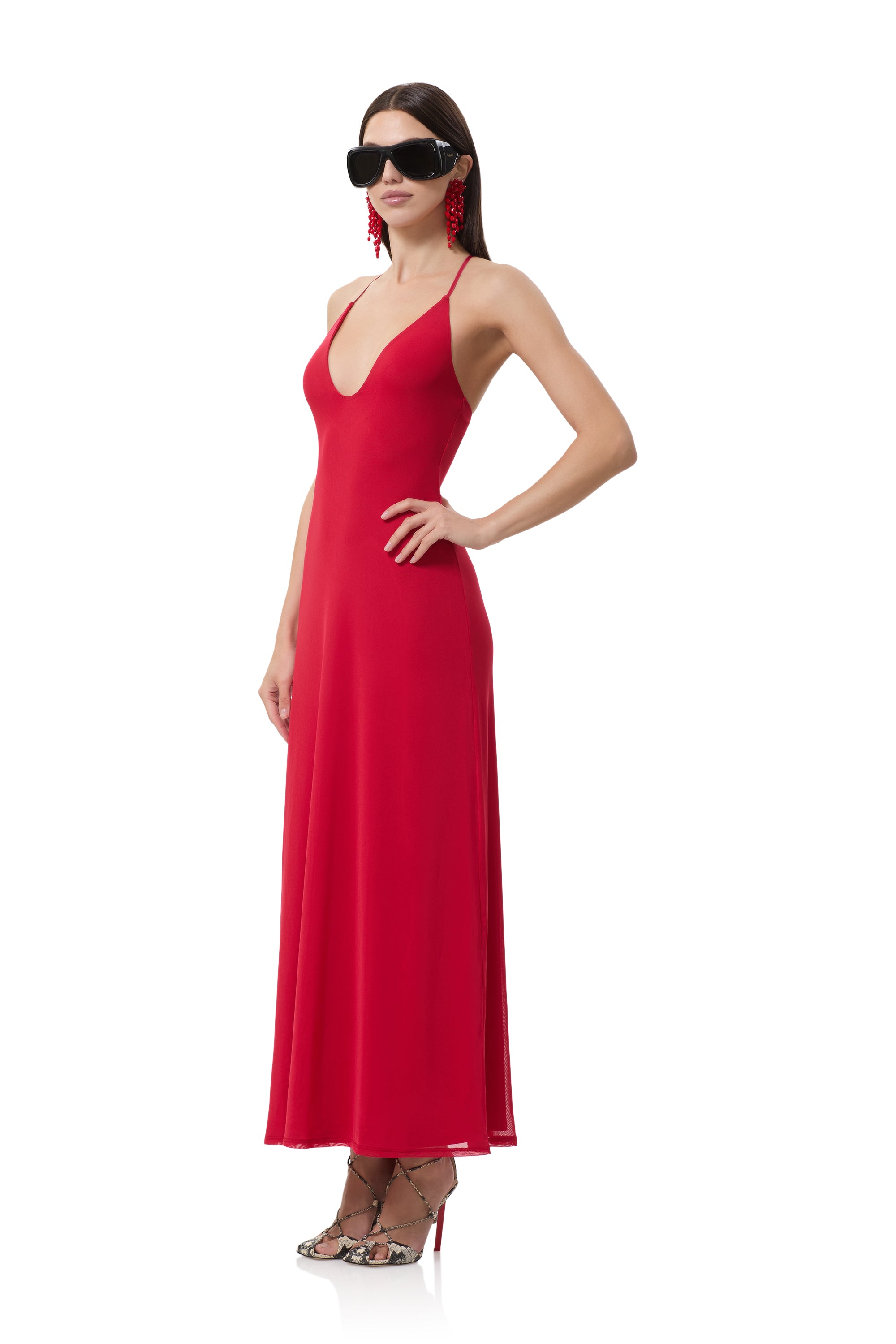 Romy Dress - Kiss Red AD021531 / Kiss Red / S Romy Dress - Kiss Red AD021531 / Kiss Red / S