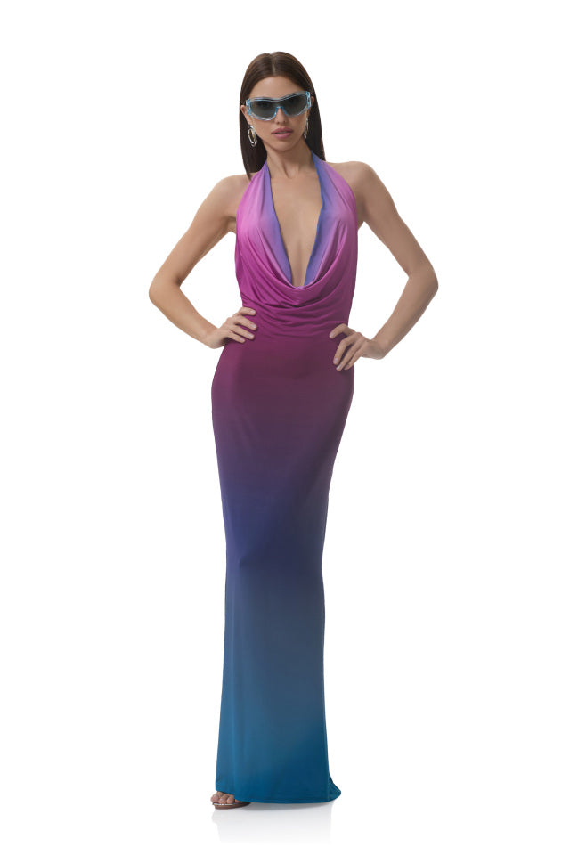 Imade Dress - Midnight Ombre AD021539DC25 / Midnight Ombre / 1X Imade Dress - Midnight Ombre AD021539DC25 / Midnight Ombre / 1X