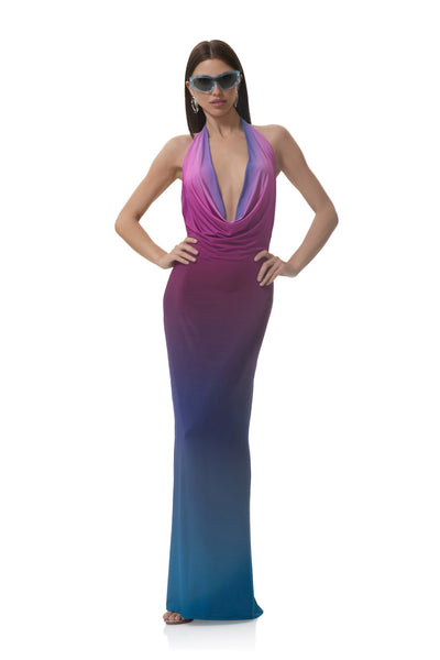 Imade Dress - Midnight Ombre – AFRM