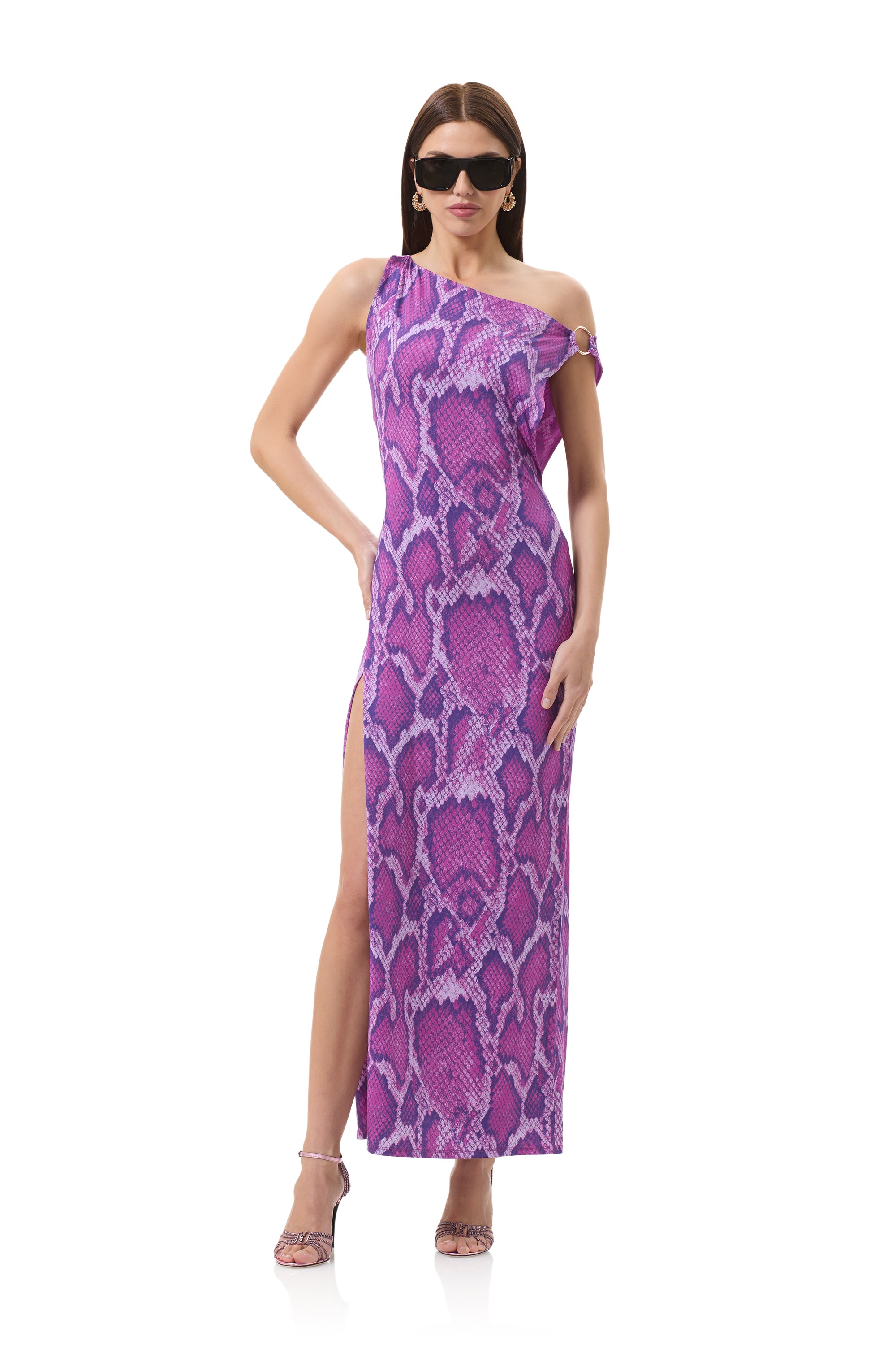 saffron-maxi-dress-cactus-snake AFRM saffron-maxi-dress-cactus-snake AFRM
