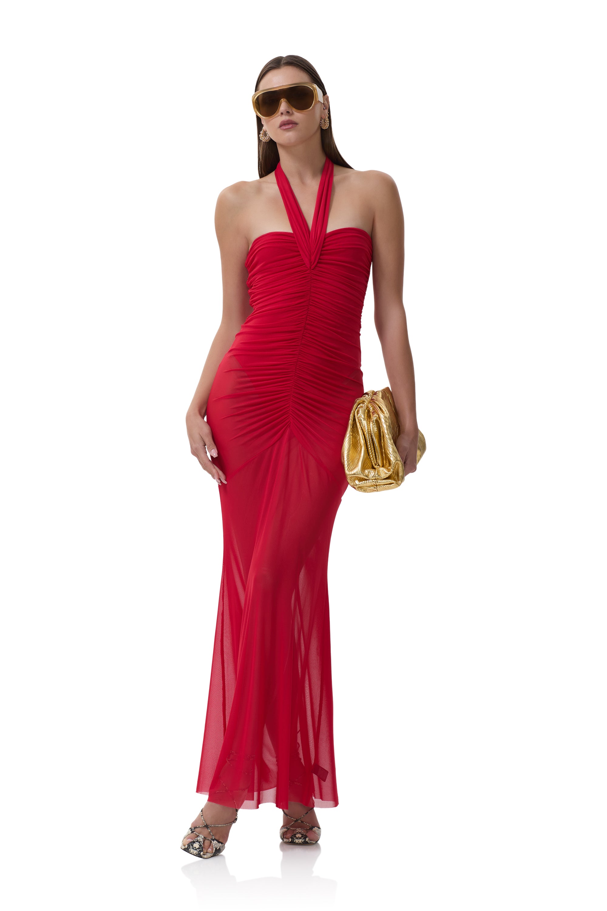afrm red dress Juniper Dress