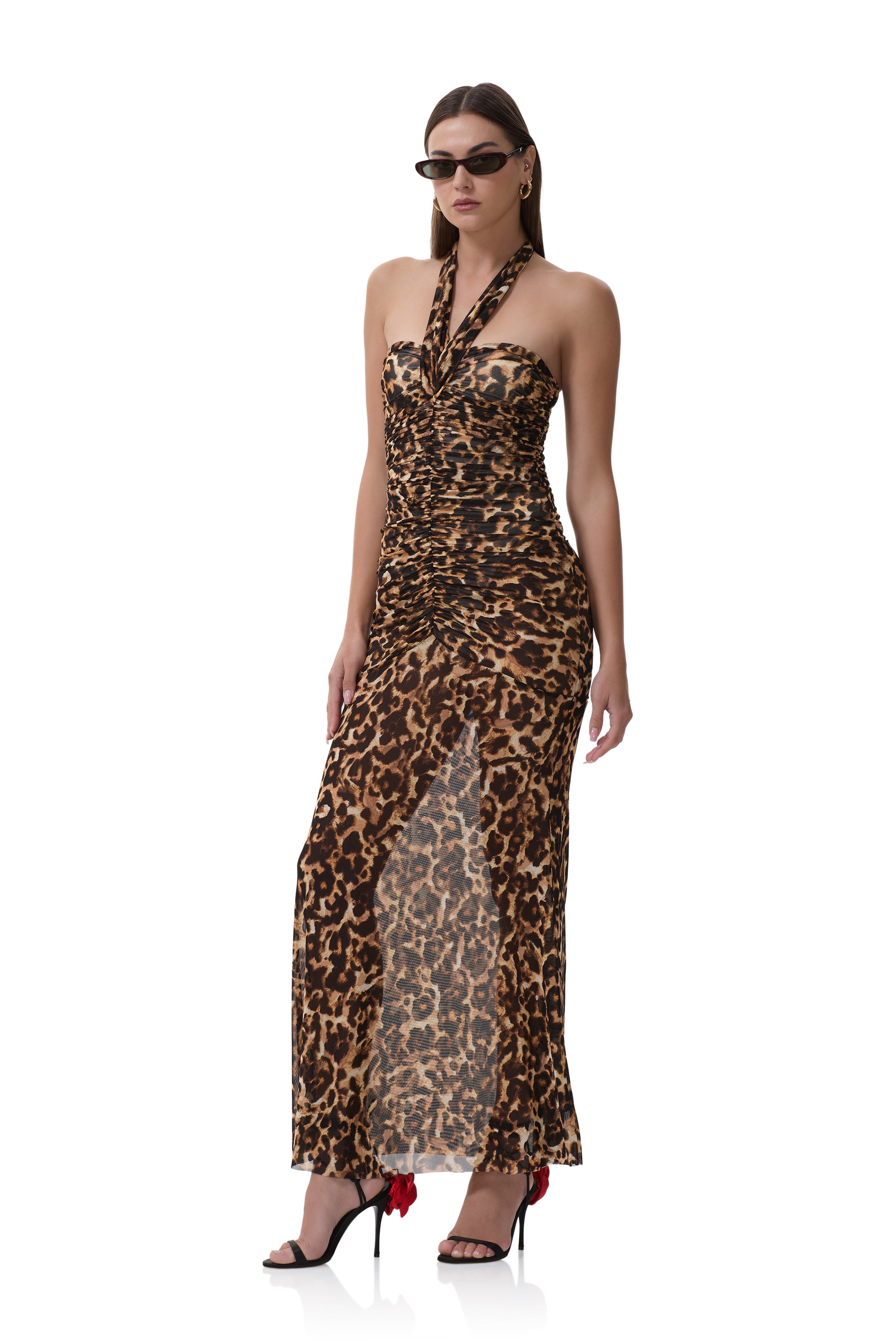Sid Maxi Dress - Winter Animal AD023468JN26 / Winter Animal / XS Sid Maxi Dress - Winter Animal AD023468JN26 / Winter Animal / XS