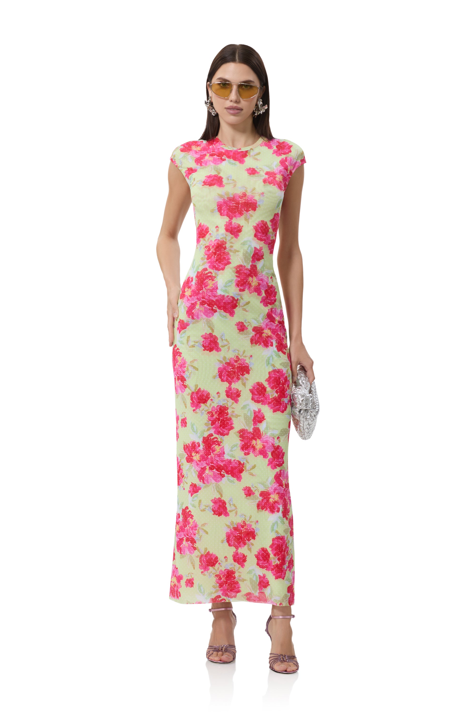 afrm dress Shailene bringing effortless style to a whole new level Paola Dress - Fog Field