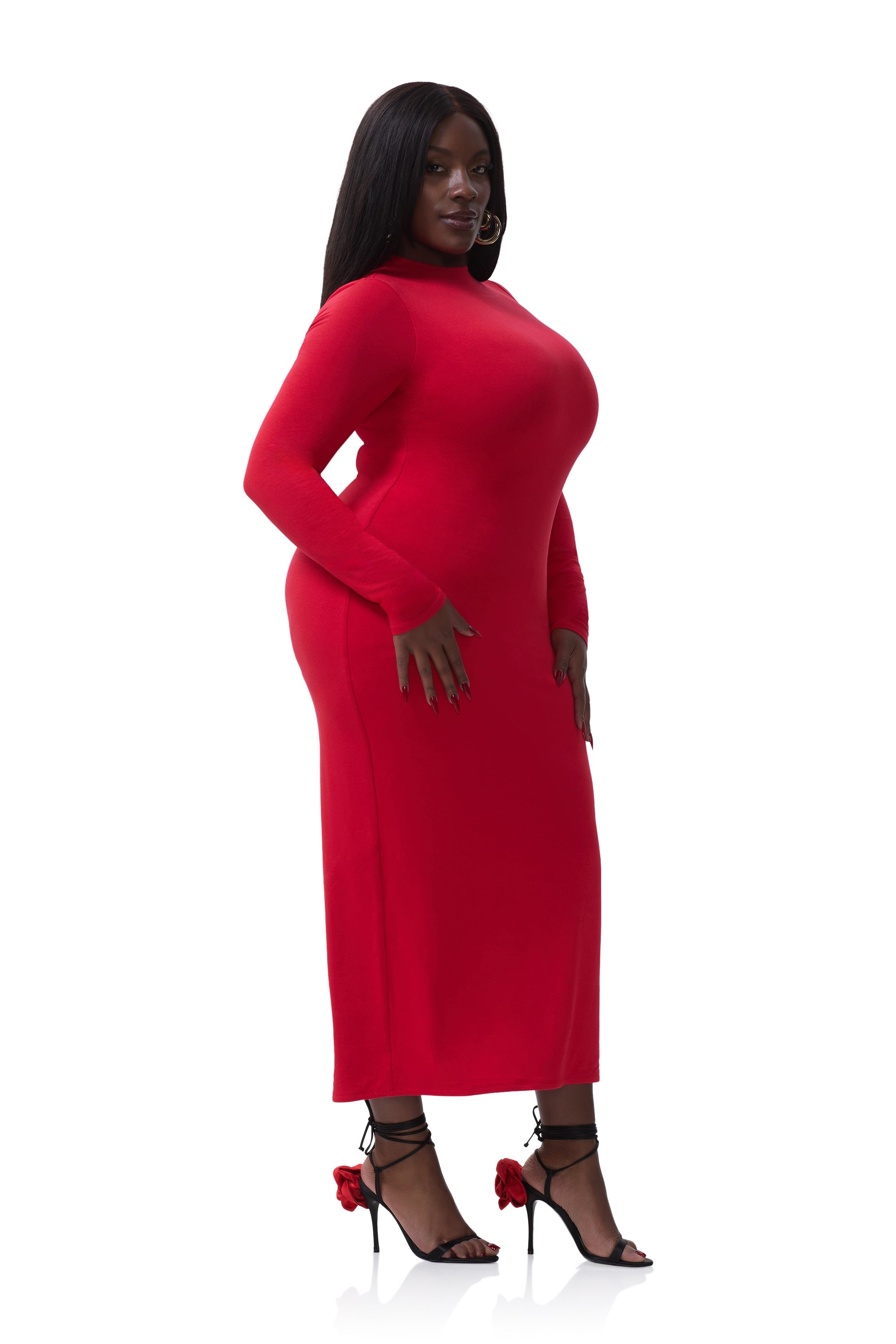 Juniper Dress - Kiss Red AD079665JN24 / Kiss Red / L Juniper Dress - Kiss Red AD079665JN24 / Kiss Red / L