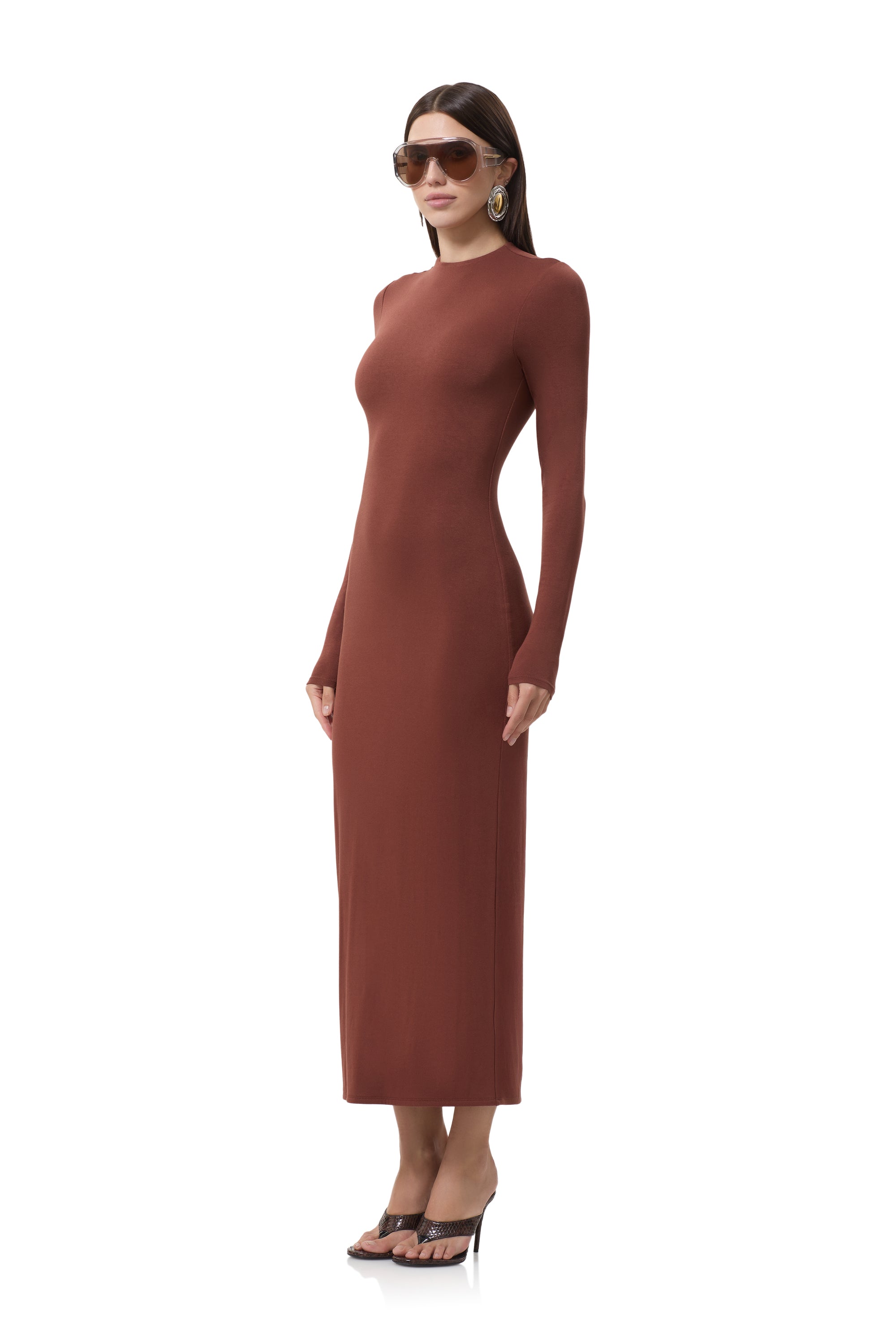 juniper maxi dress in deep violet afrm AFRM Juniper Maxi Dress in Deep Violet