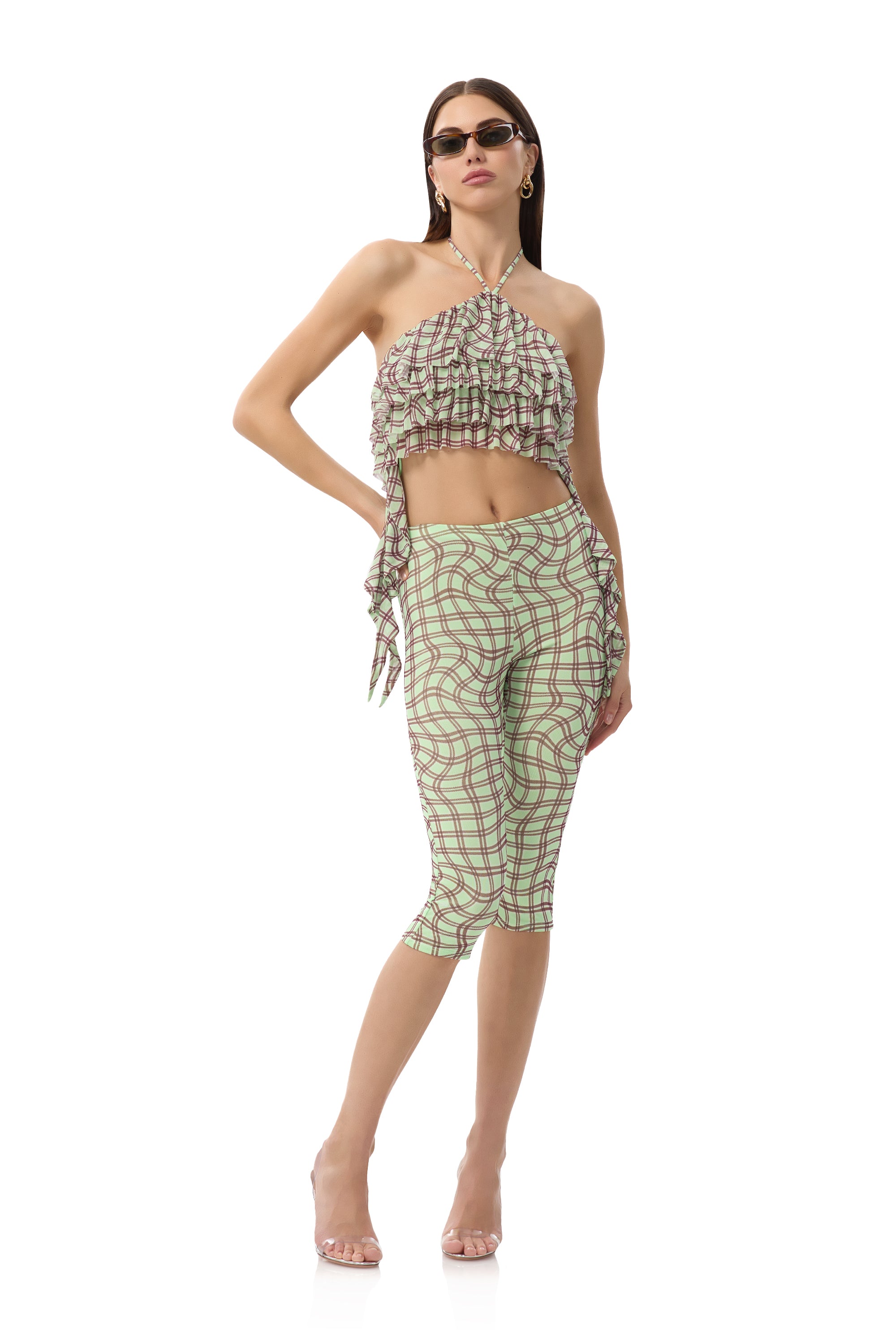 gianna-capri-pant-mint-plaid – AFRM