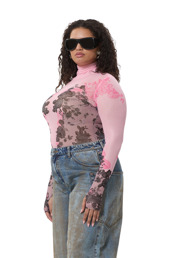 Zadie Top - Lace Net – AFRM