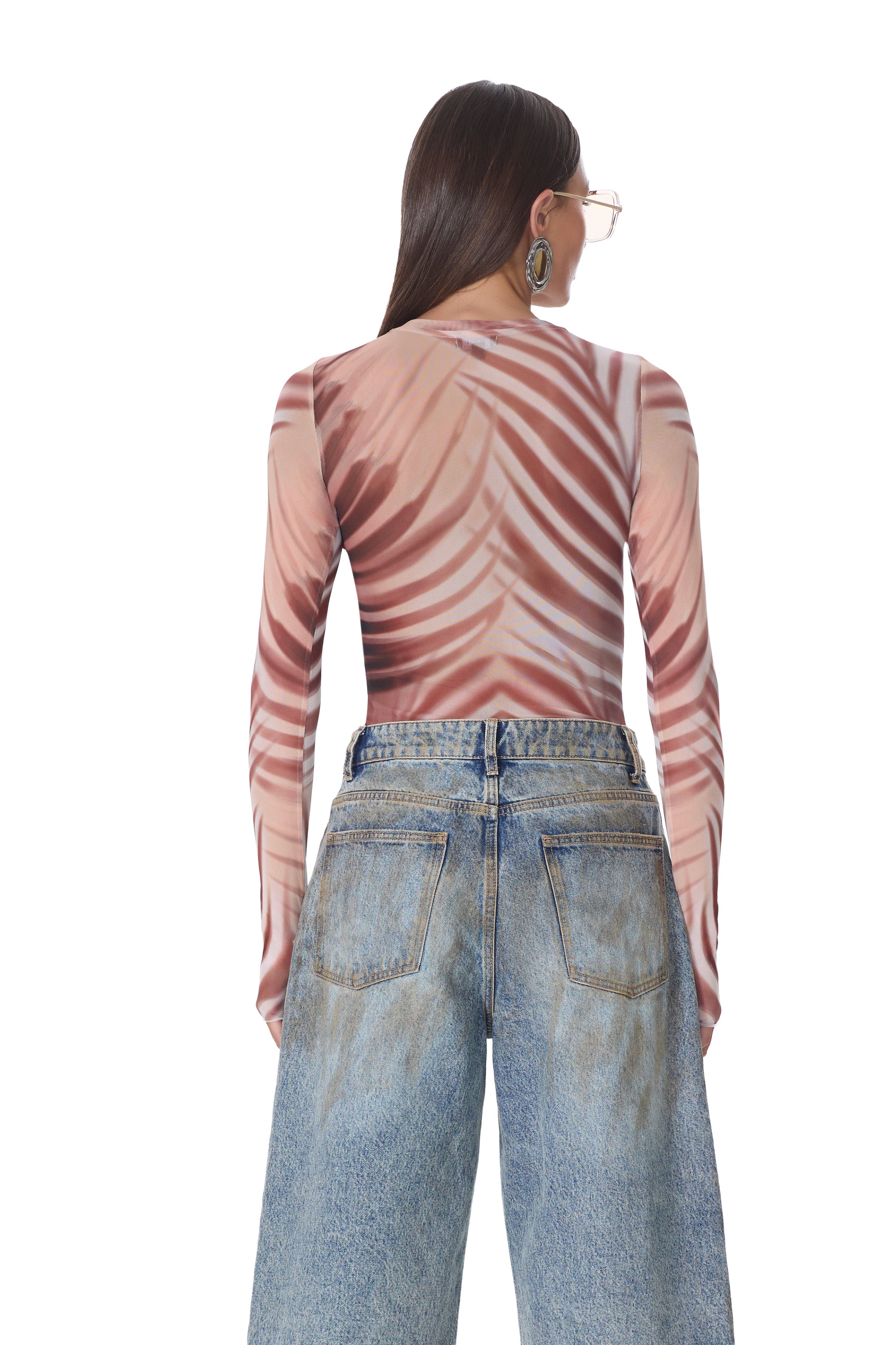 Kaylee Top - Kissing Palms – AFRM
