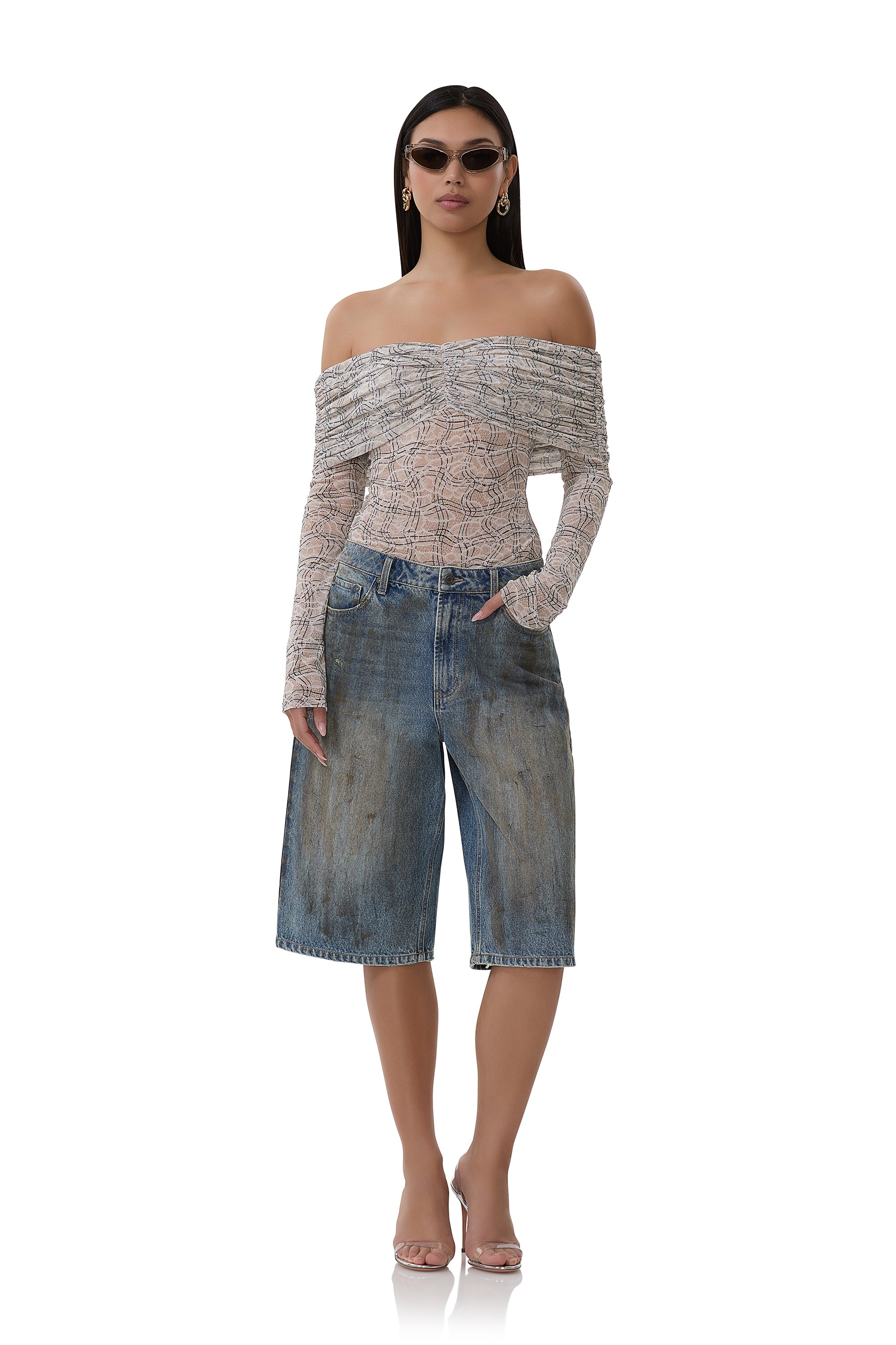 lilith-top-lace-plaid – AFRM