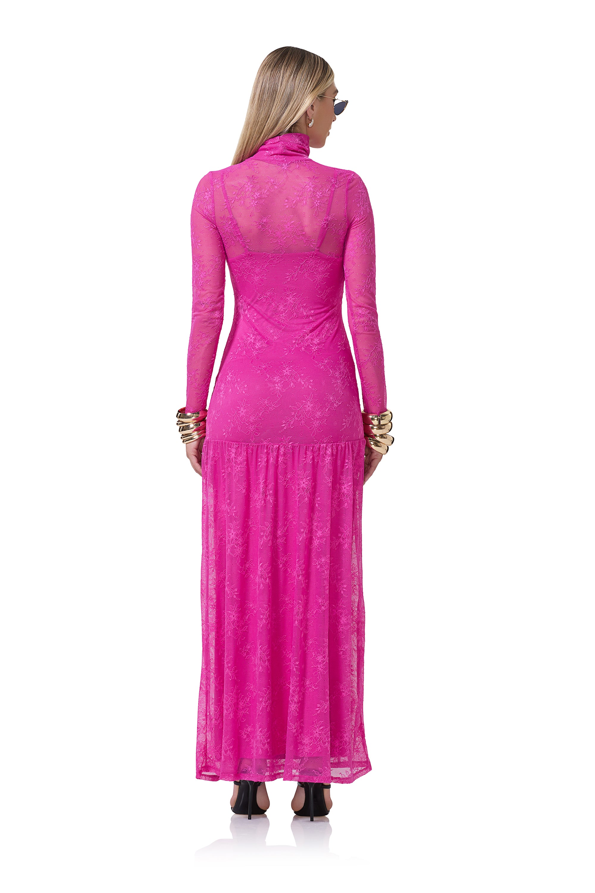 awaken my love blush pink long sleeve lace maxi dress Enchant My Love Blush V-Neck Long Sleeve Maxi Dress