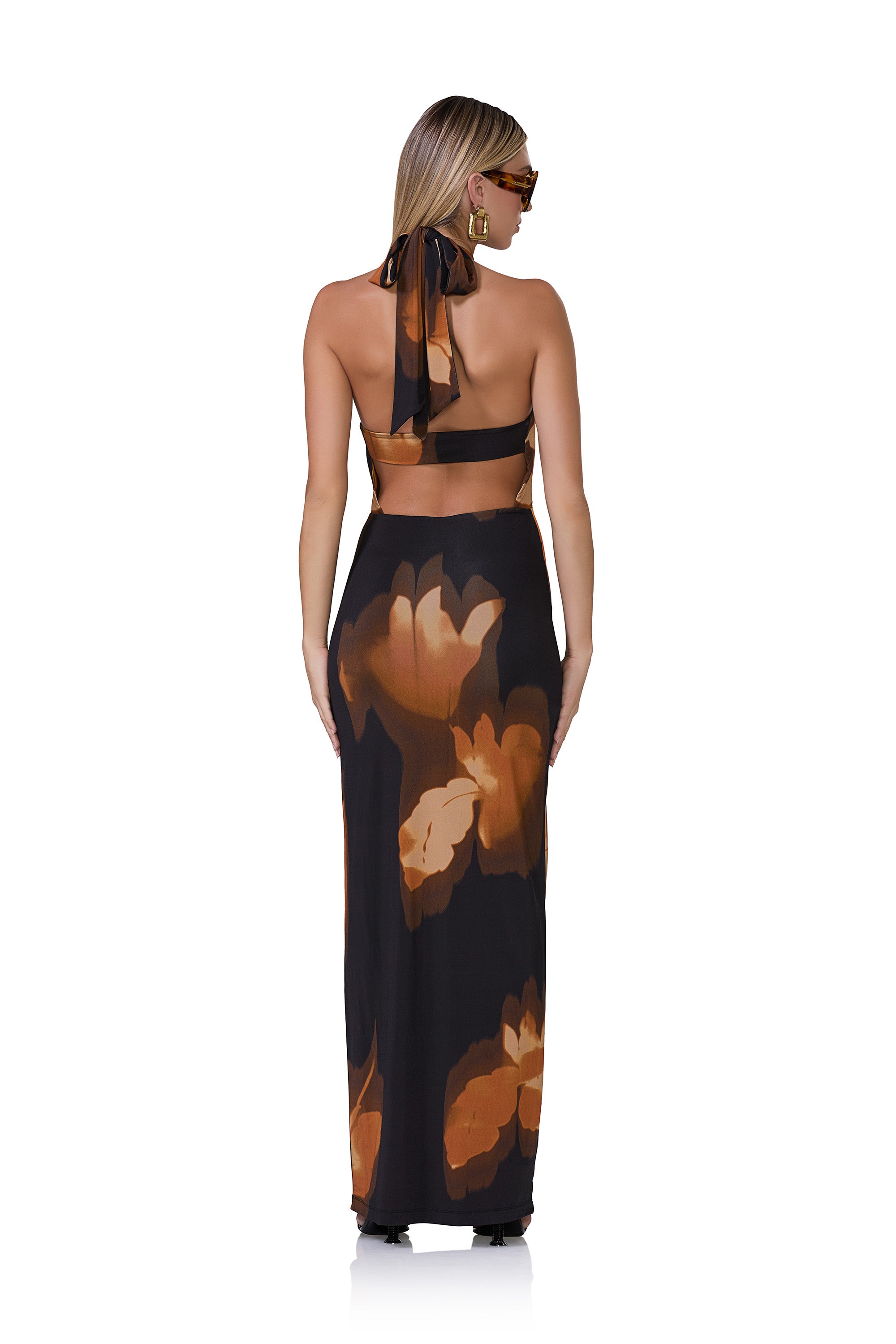 genie maxi dress - off the shoulder dress in black Genie Maxi Dress