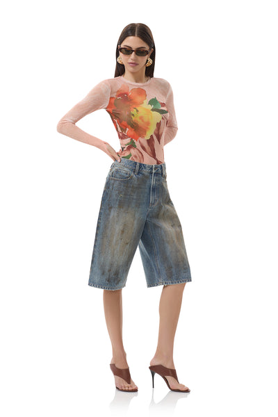 Kaylee Top - Snake Bloom – AFRM