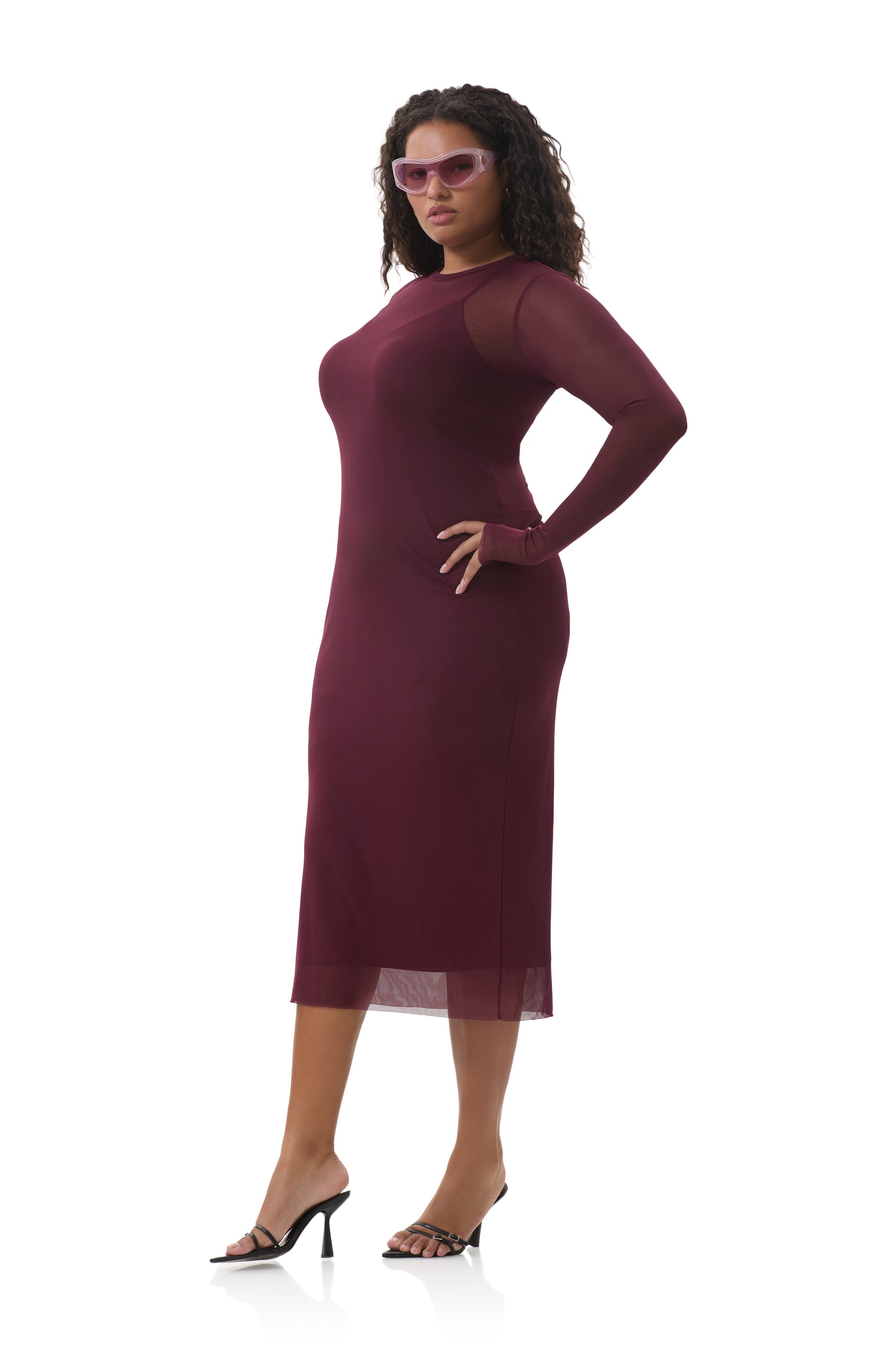 afrm ashland slim midi dress Ashland Dress