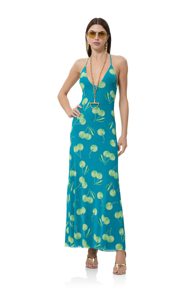 Romy Dress - Teal Cherry AD021531AP26 / Teal Cherry / M