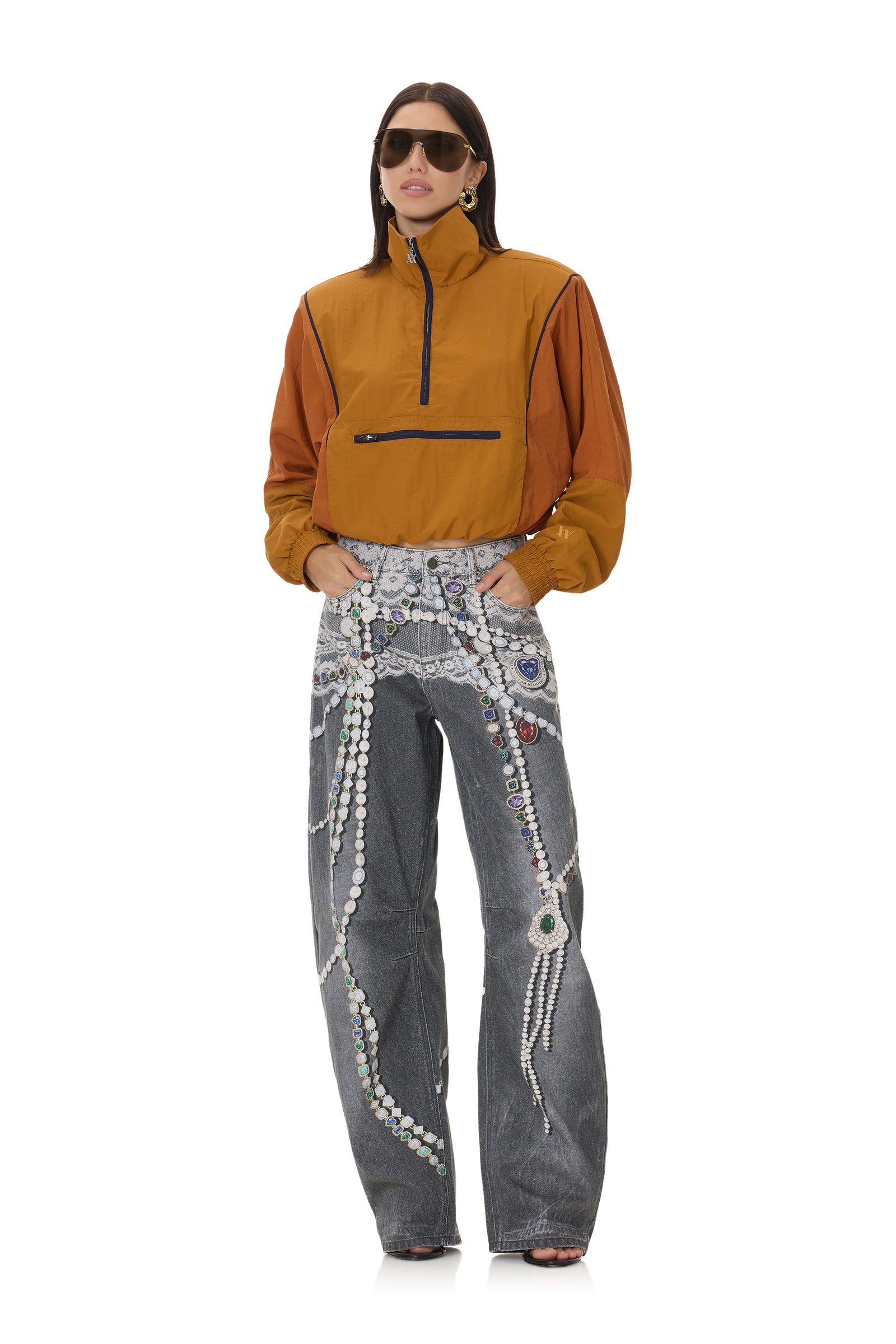 Virgo Windbreaker Jacket - Meerkat Mix - 54405531009394