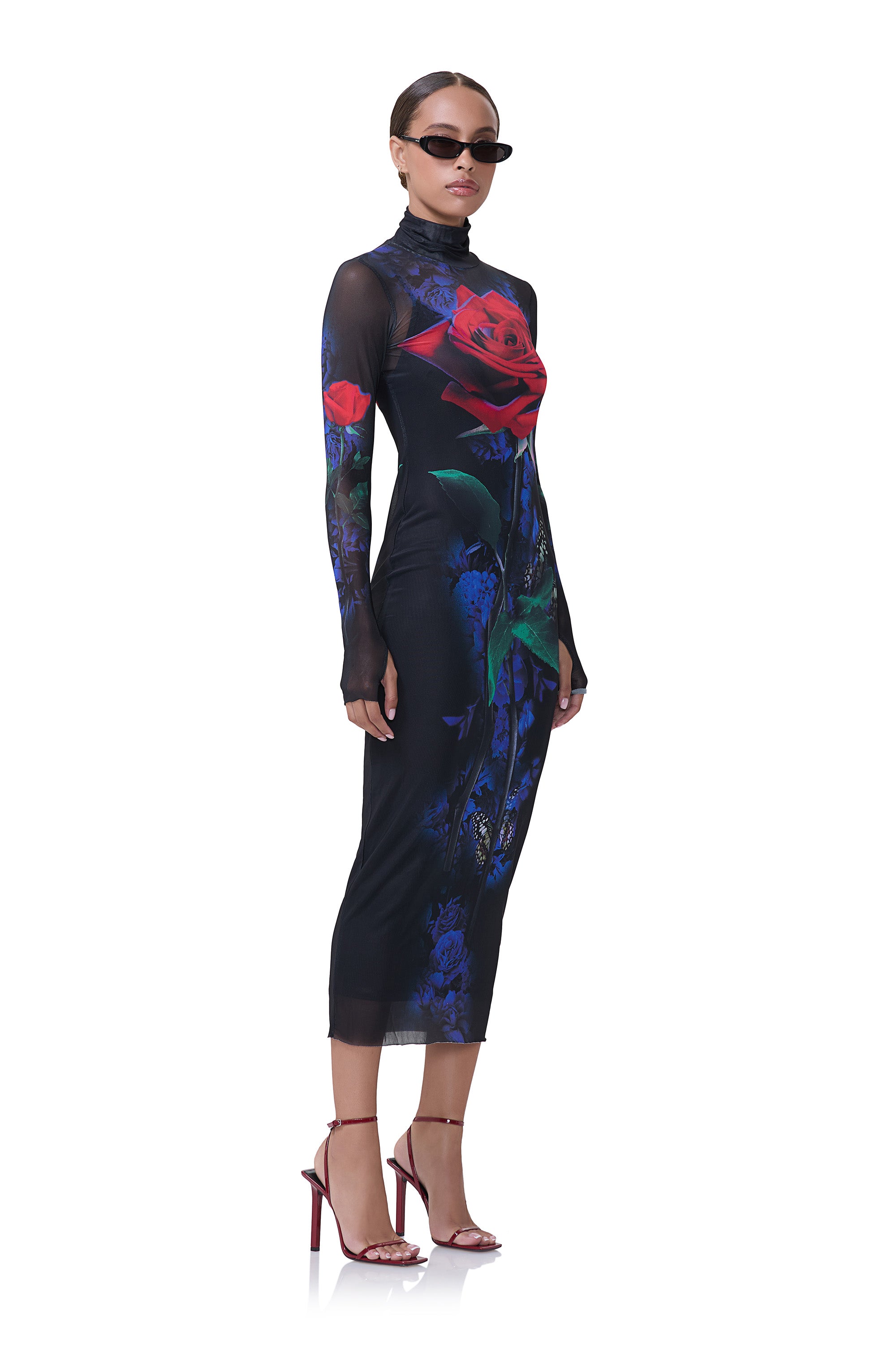Shailene Dress - Realism Rose – AFRM