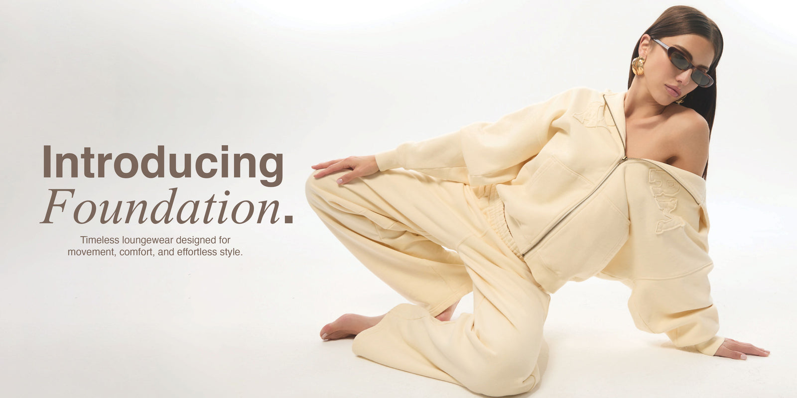 Introducing Foundation. Timeless Loungewear designed for movement, comfort, and effortless style. 