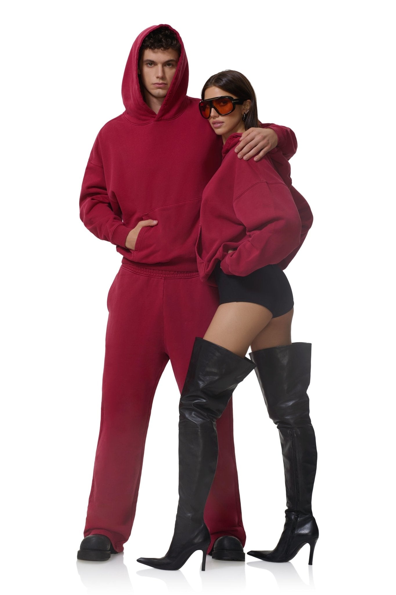 Blake Pullover Hoodie - Rio Red - AFRM