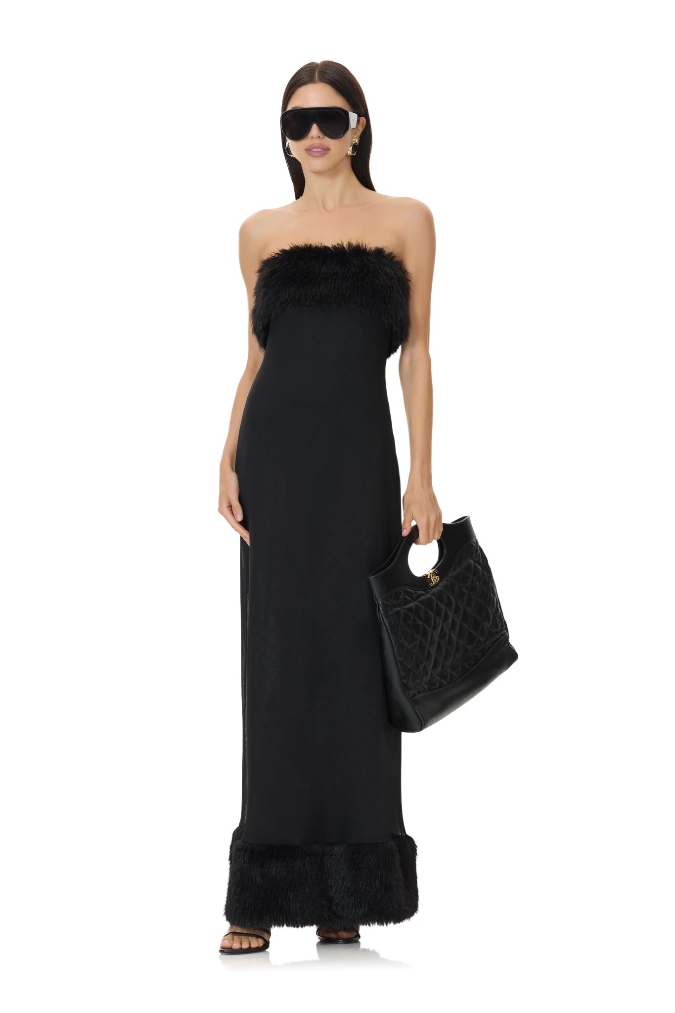Colby Dress - Noir - AFRM