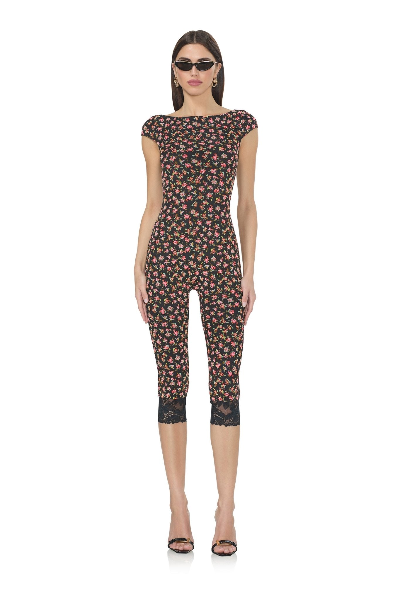 Gilly Catsuit - Spring Ditsy - AFRM