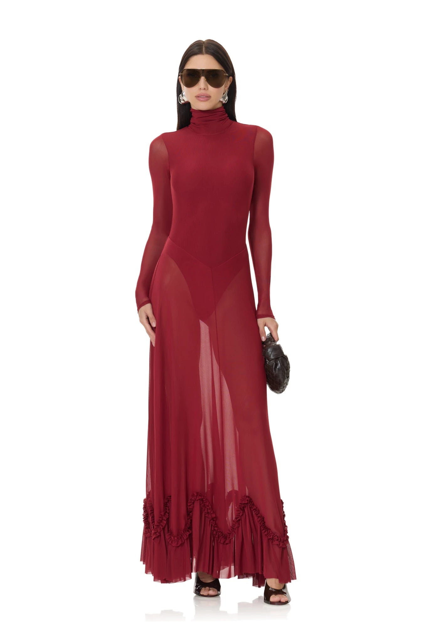 Kiva Dress - Rhubarb - AFRM