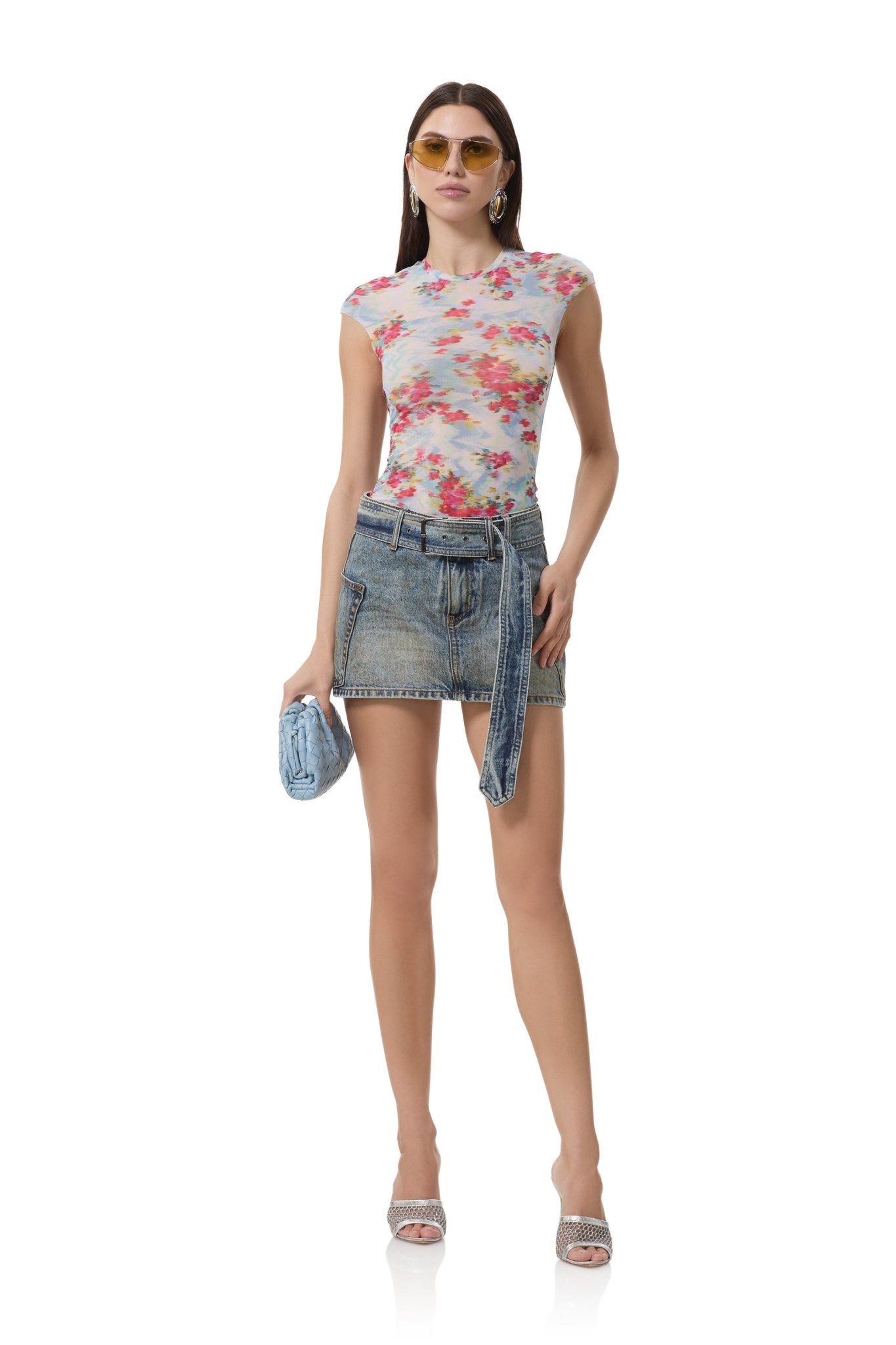 【XG 着用】 BE NINA ROTTEN FLOWER TANK TOP Nina Top - Digital Floral – AFRM