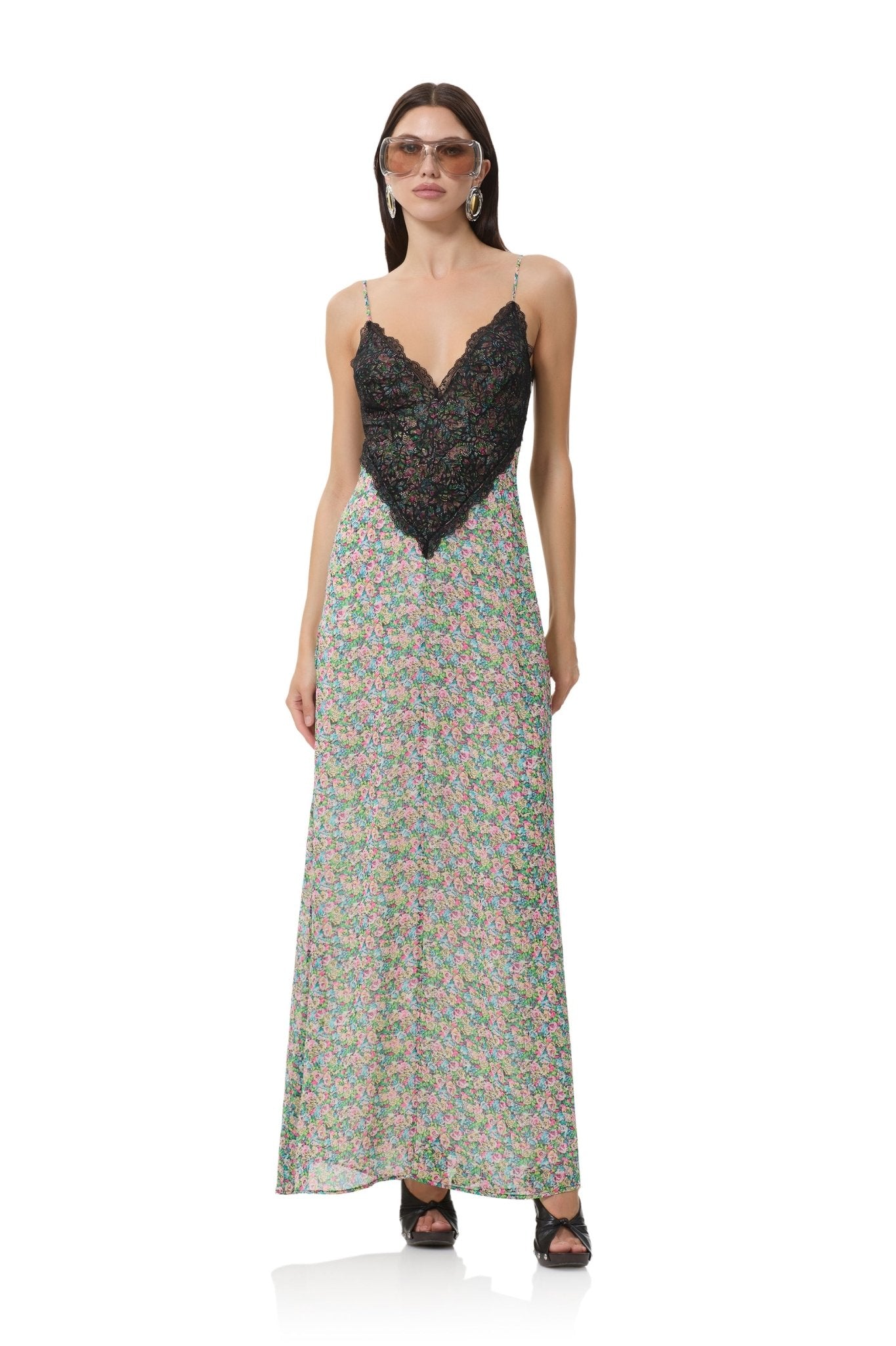 Prianka Dress - Candy Ditsy - AFRM