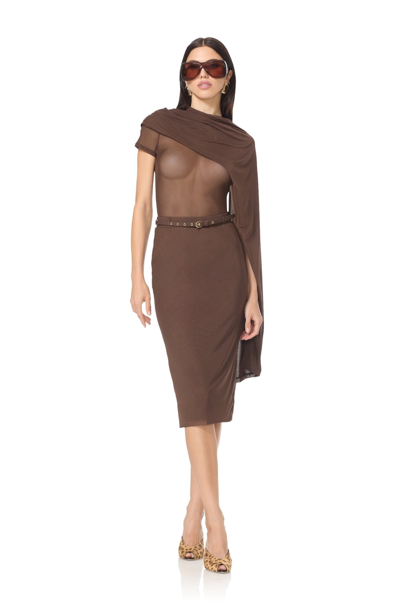 Reed Skirt - Espresso - AFRM
