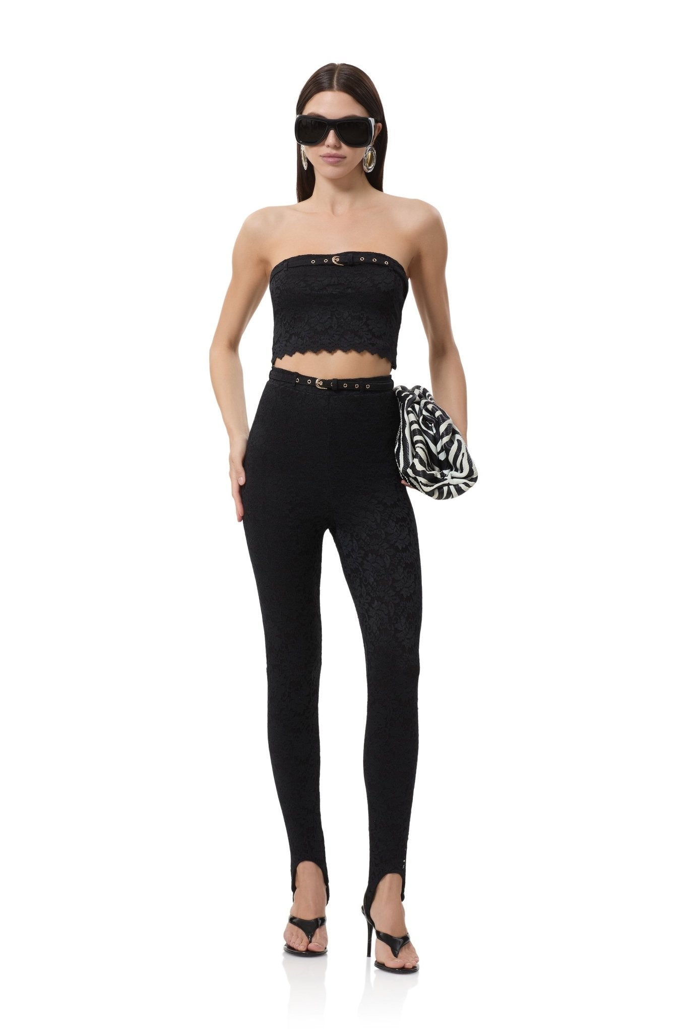 Remy Lace Top - Noir - AFRM
