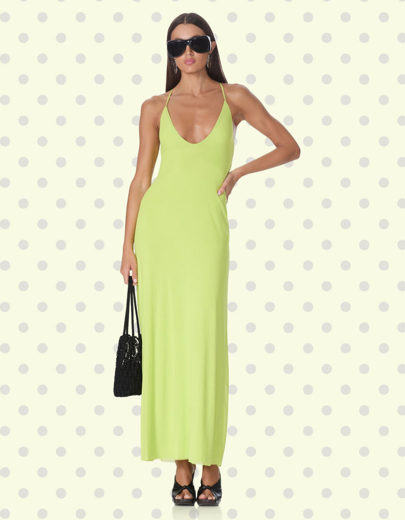 Zadie Crochet Lace Top - Lime Essence – AFRM