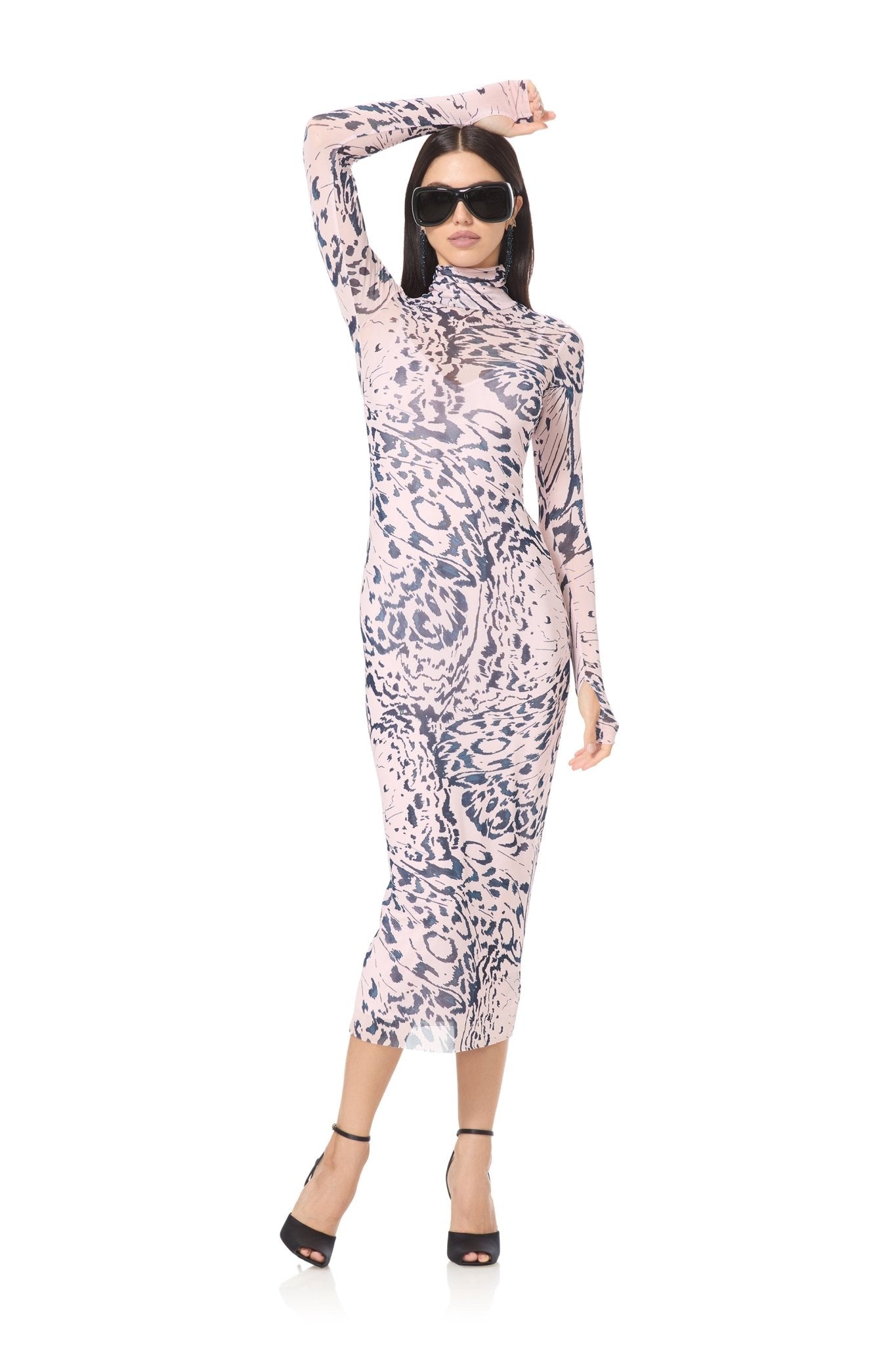 Shailene Dress - Ink Wing - AFRM