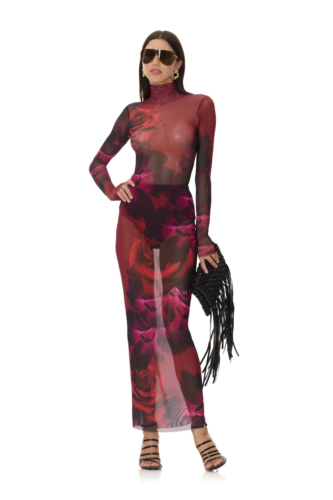 Vanya Skirt - Glow Rose - AFRM