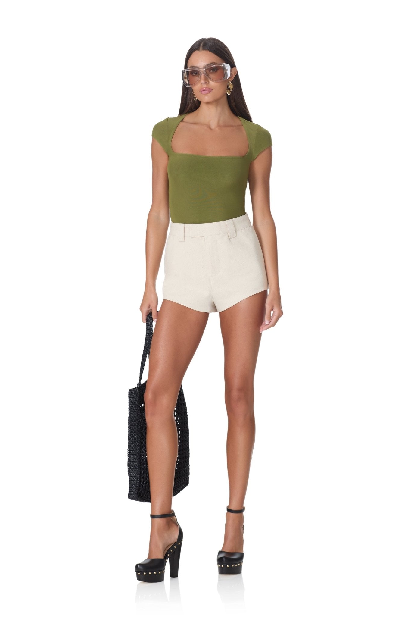 Winona Top - Summer Olive - AFRM