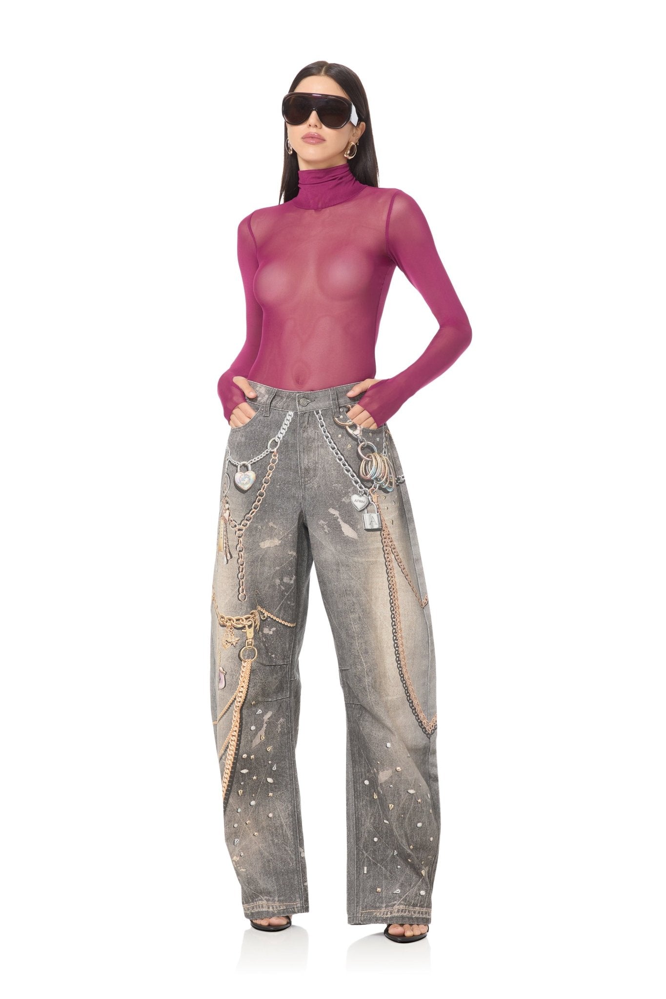 Zadie Top - Plum - AFRM
